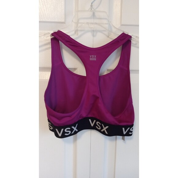 Victoria's Sport purple "like a boss" sports bra - Picture 2 of 3